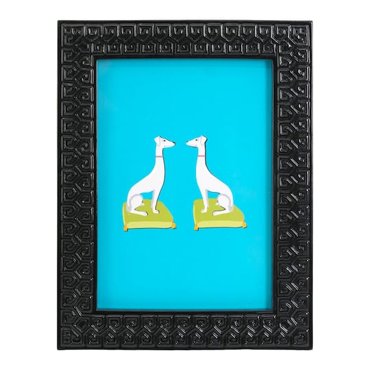Jonathan Adler x Michaels 5" x 7" Black Greek Key Tabletop Frame
